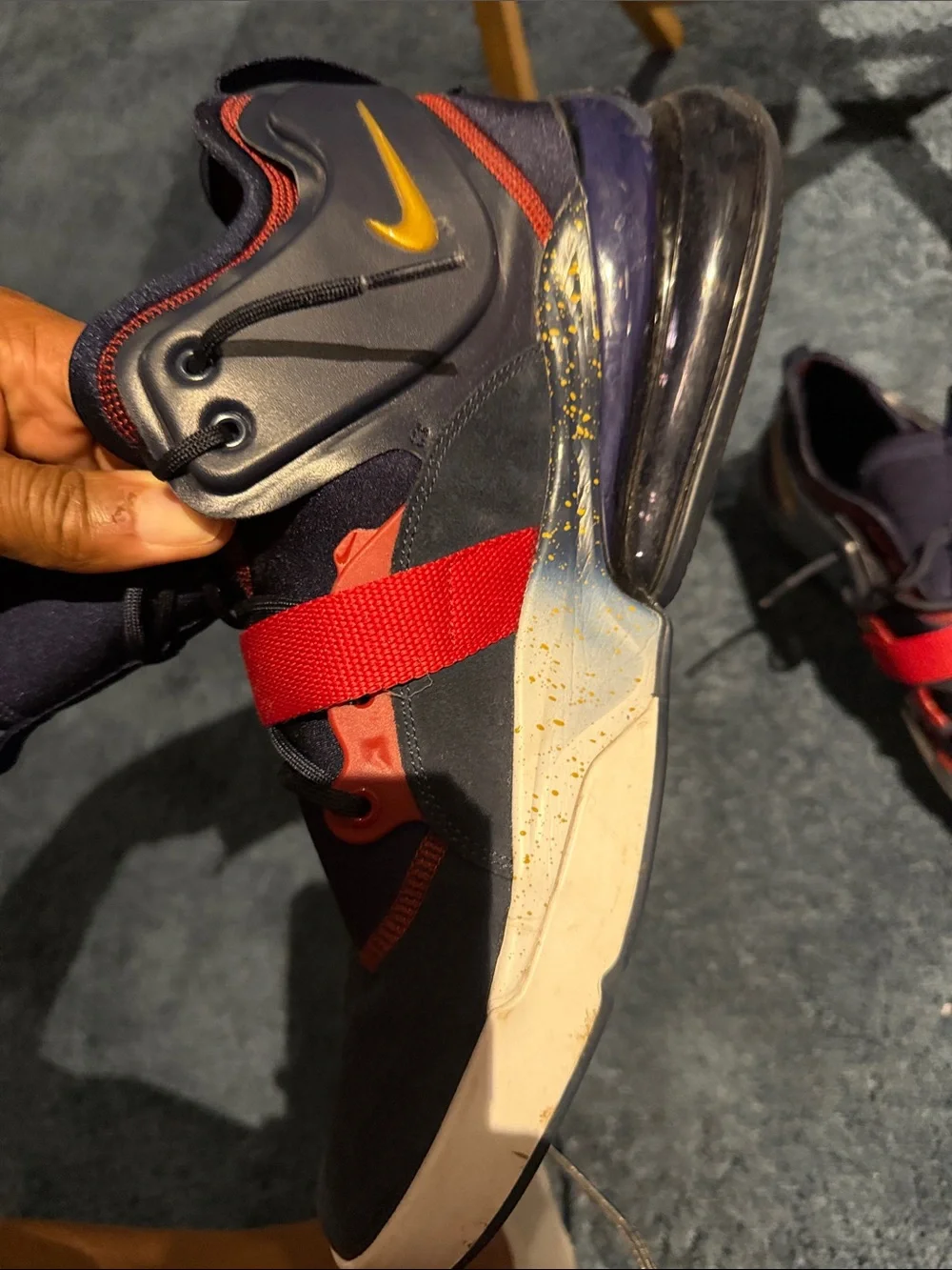 Nike Air Force 270 Dream Team 2018 AH6772-400 Size 14
